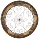 Round Architectural Window Chateau, White