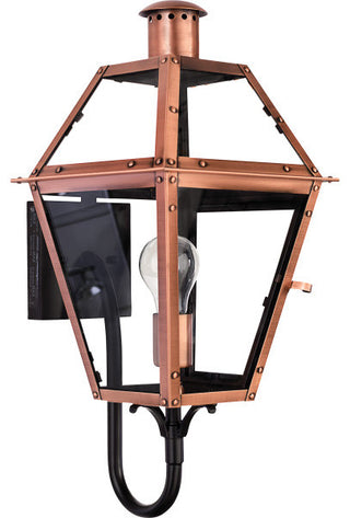 Rue De Royal 1-Light Outdoor Lantern, Industrial Bronze