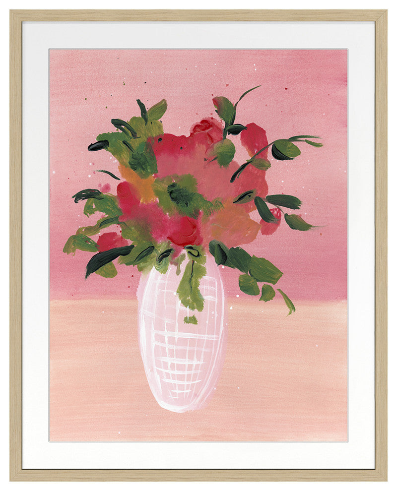 Floral Study 7 Fine Art Print, Nordic Oak, 20"x16"