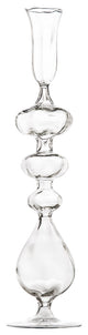 Candlestick Clear Large Ball Base