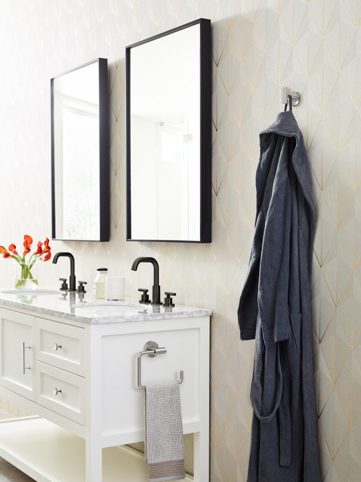 Amerock Arrondi Robe Hook, Polished Stainless Steel