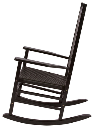 Hampton Porch Rocker, Black