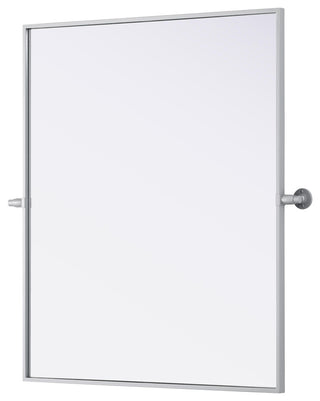 Home Living 30x36 Pivot Mirror, Silver