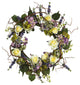 24" Hydrangea Rose Wreath
