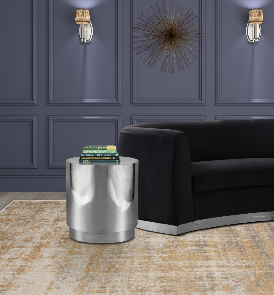 Jazzy End Table, Chrome