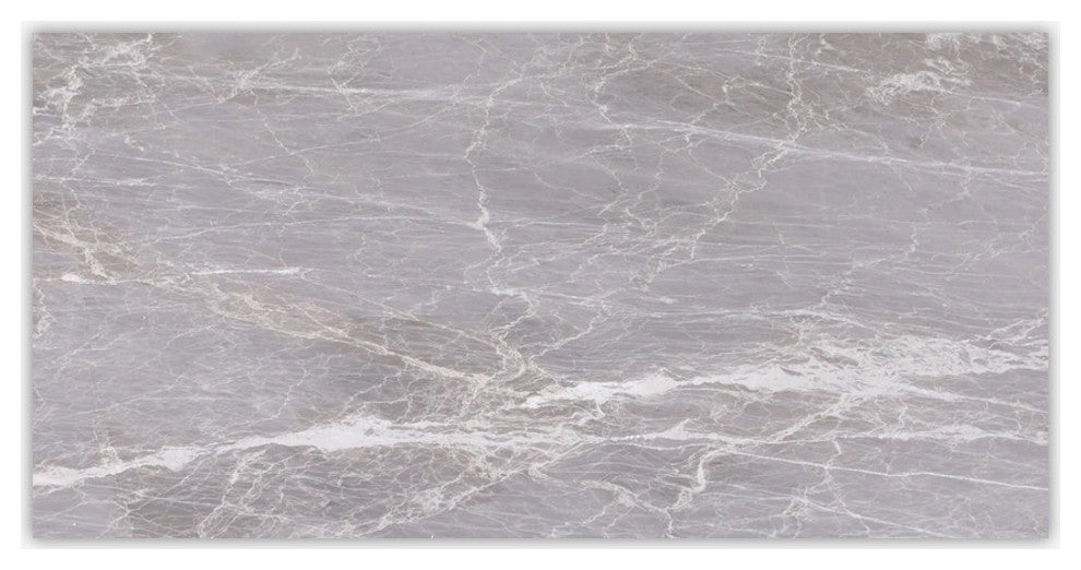 Norde Grigio Honed 12x24 Marble Tile