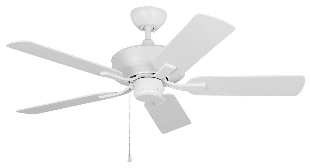 Generation Lighting Linden 44" Ceiling Fan Matte White