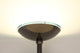 Saturn II 71" Torchiere Lamp w/ Reading Light, Touch Dimmer, Black Brushed Steel