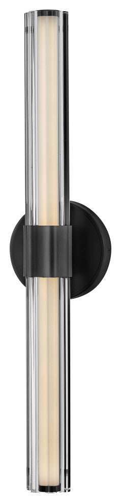 Hinkley Georgette Medium Led Vanity, Black