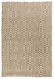 Classic Home Basket Weave Natural/Ivory 8x10 Rug