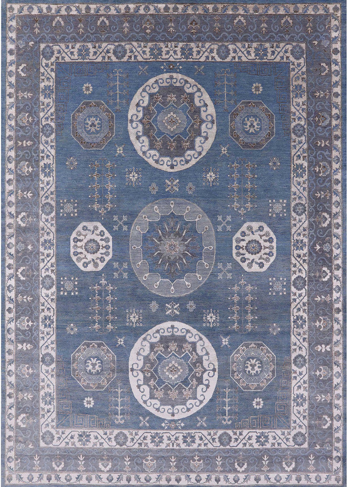 Ahgly Company Indoor Rectangle Mid-Century Modern Area Rugs, 7' x 9'