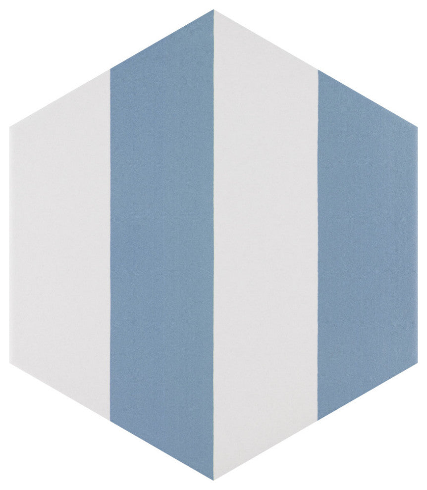 Porto Capri Hex Niagara Porcelain Floor and Wall Tile