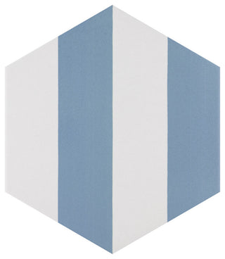 Porto Capri Hex Niagara Porcelain Floor and Wall Tile