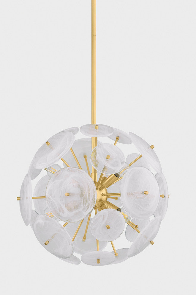 Mitzi Tamara Chandelier Aged Brass