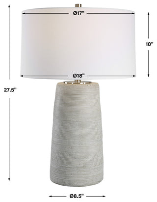 Uttermost Mountainscape Ceramic Table Lamp