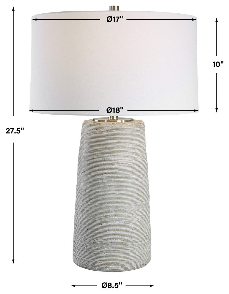 Uttermost Mountainscape Ceramic Table Lamp