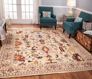Noori Rug Traditional Velda Ivory/Beige Runner