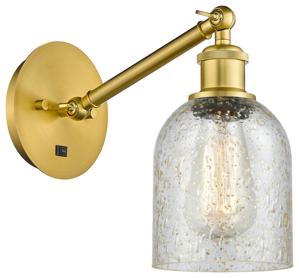 Innovations 317-1W-SG-G259 1-Light Sconce, Satin Gold