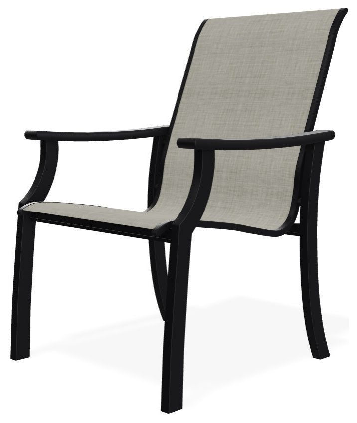 St. Catherine Sling Outdoor Armchair, Ella/Black