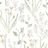 Lavender Alpine Botanical Peel & Stick Wallpaper