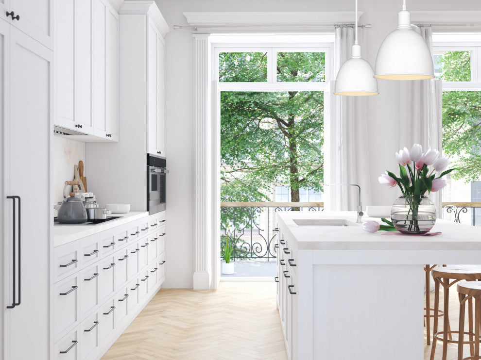 Zlite 4500P8-SW 1-Light Pendant, Satin White