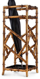 Bamboo Umbrella Stand, Antique Gold