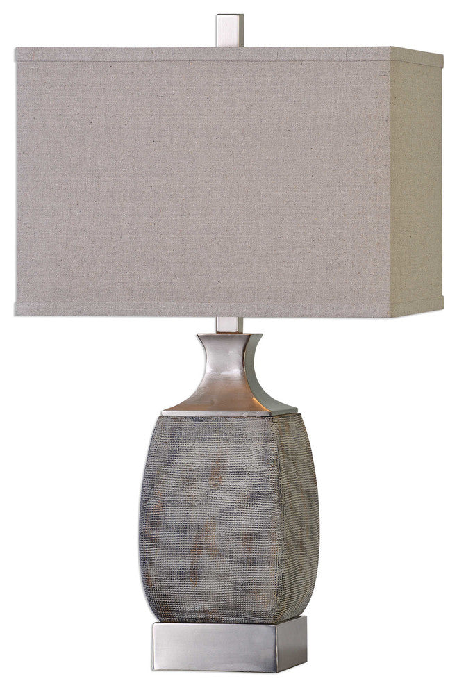 Uttermost Caffaro Rust Bronze Table Lamp