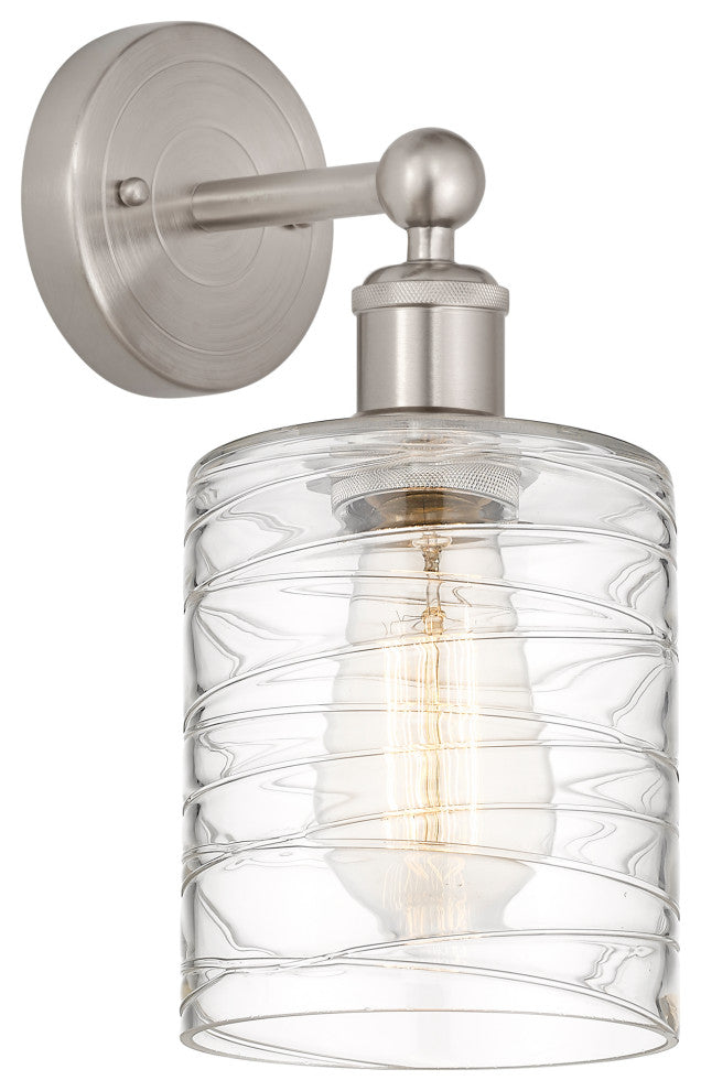 Innovations 616-1W-SN-G1113 1 Light 5" Sconce, Brushed Satin Nickel