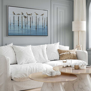 "Noonday Escapade" - A Moment of Seaside Serenity