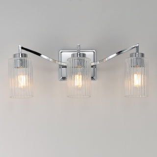 Maxim 21373 Rigata 3 Light 23"W Vanity Light - Polished Nickel