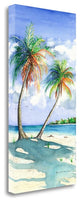 "Palm Shadows" By Christine Reichow, Giclee Print on Gallery Wrap Canvas