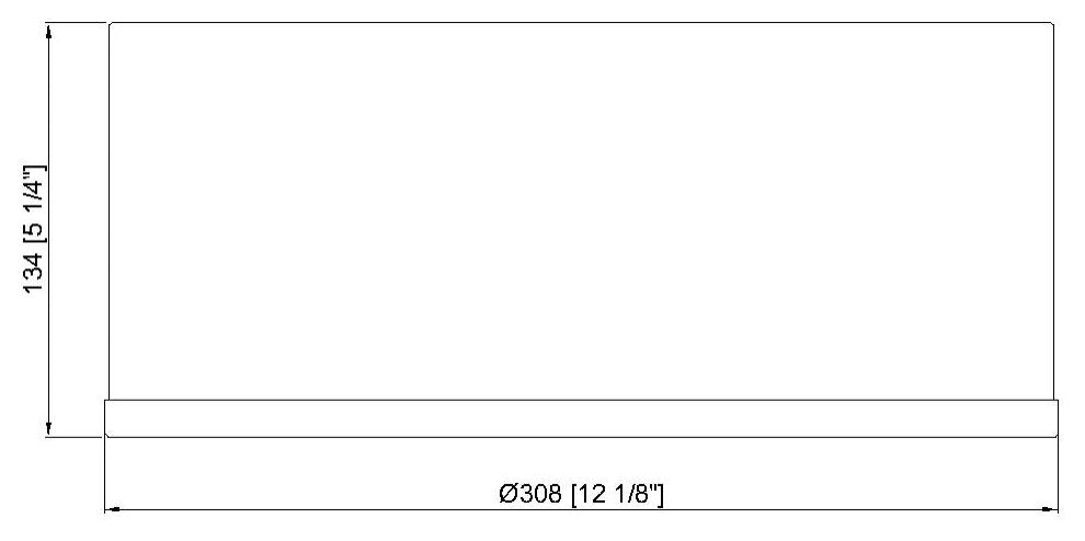 Zlite 2303F2-MB-CH 2-Light Flush Mount, Matte Black