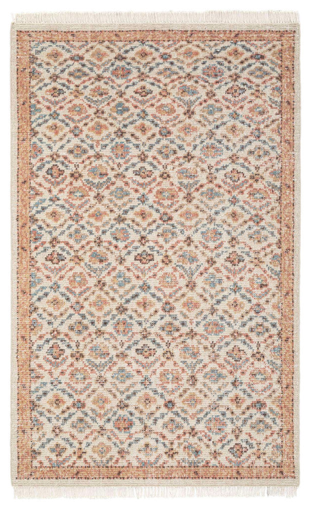 Palace Trellis Area Rug, Beige, 2'x3'