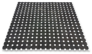 Nero Marquina Black Marble 2" Octagon Mosaic Tile Thassos White Polish, 1 sheet