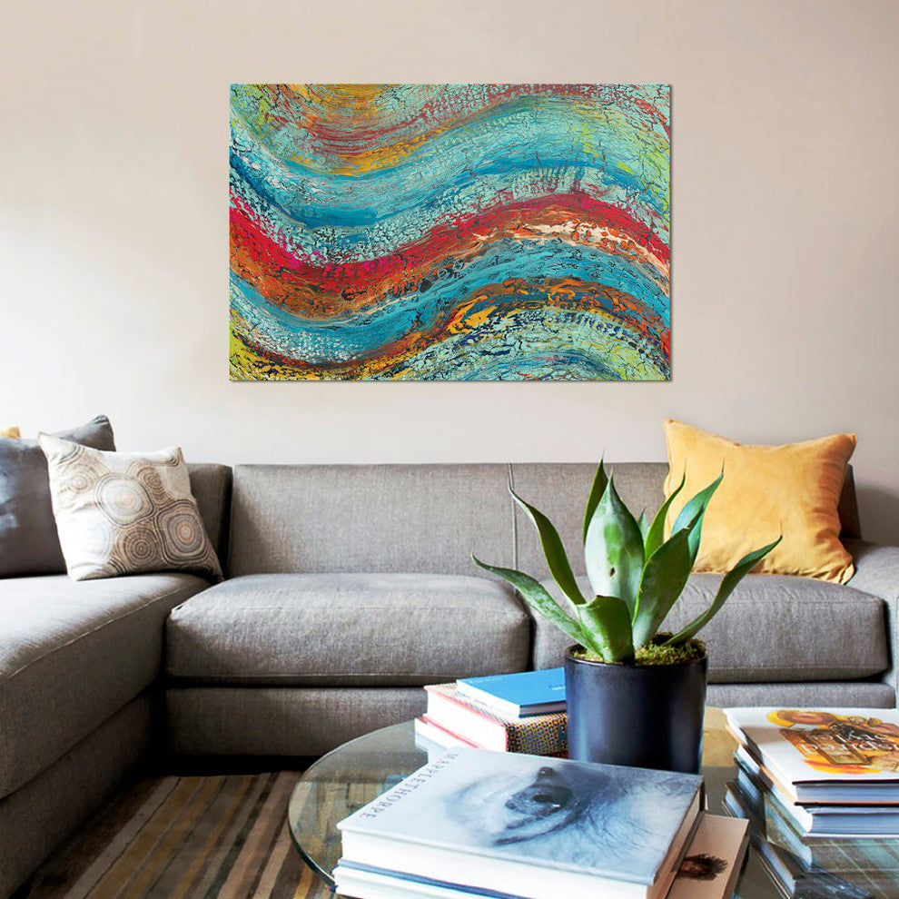 "Searching For Patterns" by Alicia Dunn, Canvas Print, 26"x18"