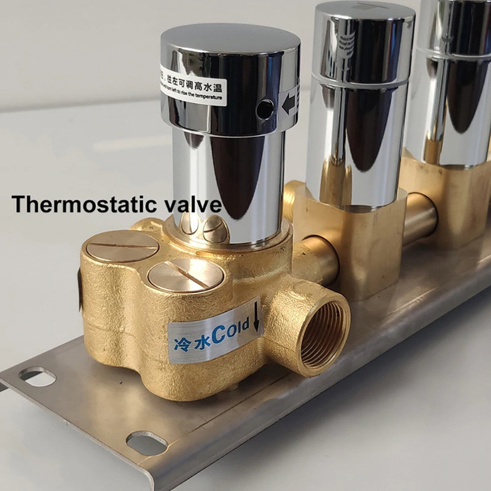 Five Function Vertica Chrome Diverter Shower Controller Mixer