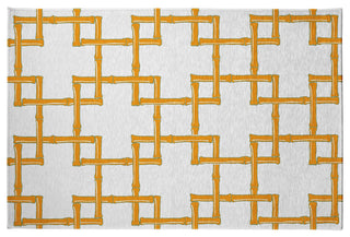 Bamboo Spring Chenille Rug, Mango, 4'x6'