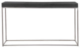 Uttermost Jase Black Concrete Console Table, 24974