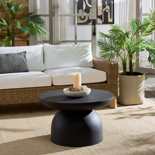 Safavieh Dylan Indoor-Outdoor Coffee Table, Black
