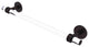 Clearview 18" Towel Bar with Dotted Accents, Antique Bronze