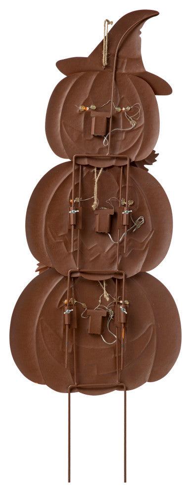 39.75"H Halloween Lighted Metal Yard Stake