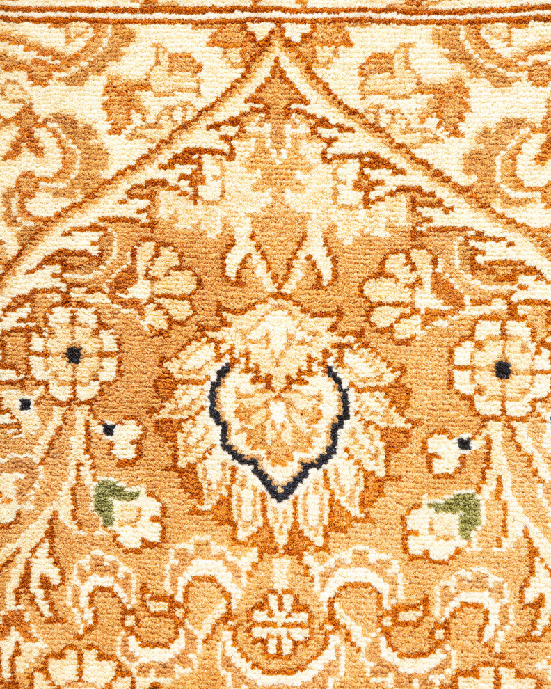 Mogul, One-of-a-Kind Hand-Knotted Area Rug Yellow, 8'2"x10'5"