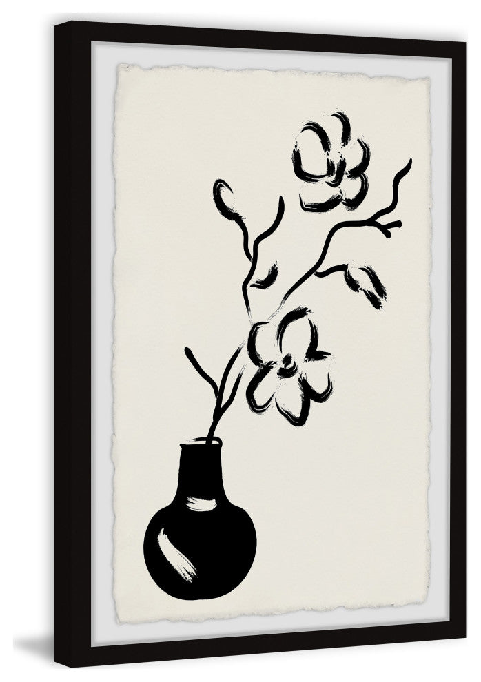 "I Kept Your Flowers" Framed Painting Print, 24x36