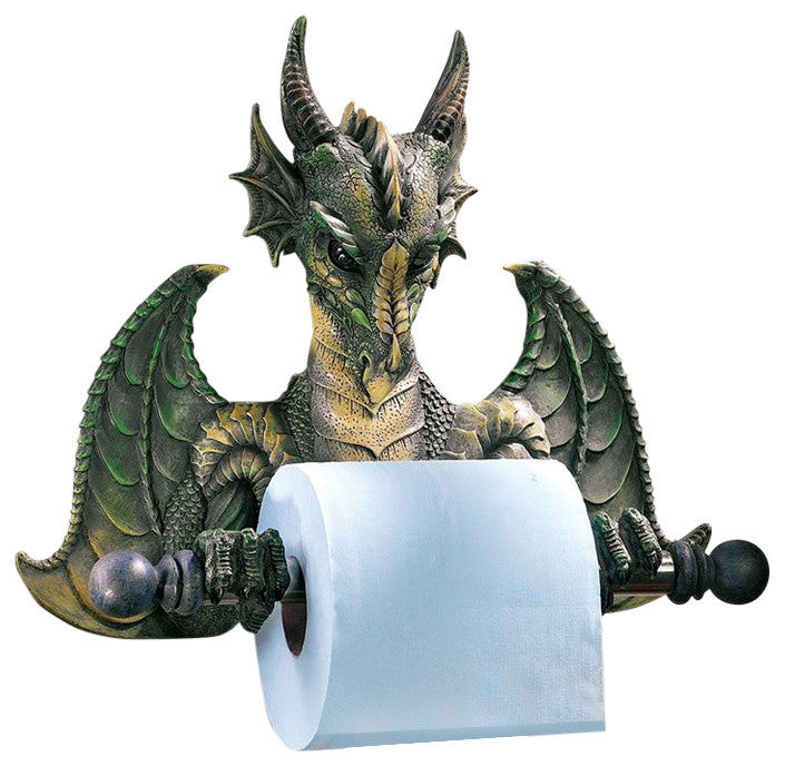 Commode Dragon Toilet Tissue Holder