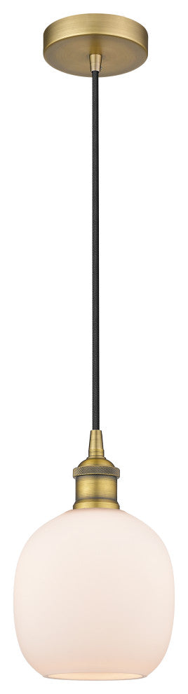 Innovations 616-1P-BB-G101 1-Light Mini Pendant, Brushed Brass