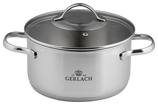 VIVA Stainless Steel Pot Set With Lids 8 pcs