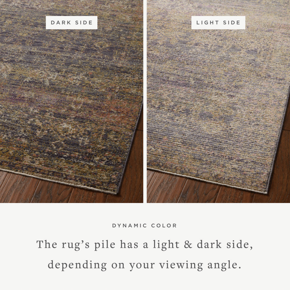 Jean Stoffer x Loloi Bradbury Ink / Multi 2'-6" x 12'-0" Runner Rug