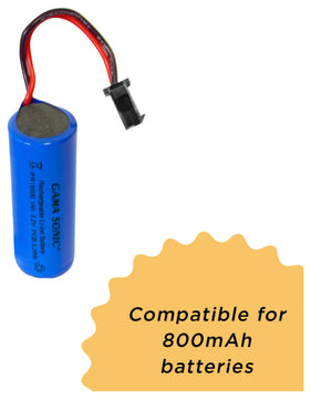 Gama Sonic GS-32V10 Lion Battery 1Cell 3.2V/1000ma, GS-139/214