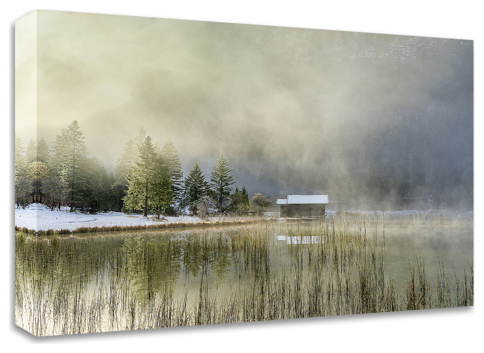 "First Touch of Snow" by Anne Schneidersmann, Print on Canvas, 27"x18"