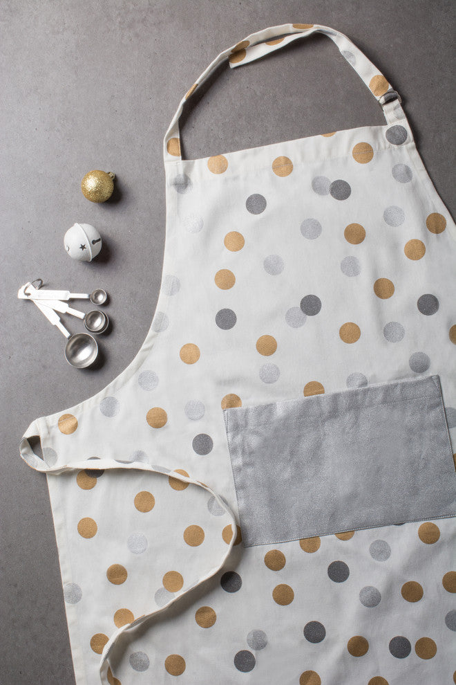 DII Metallic Confetti Chef Apron